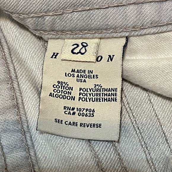 Hudson Jeans Size 28, Light Blue Flare, Excellent Used Condition - Picture 9 of 11